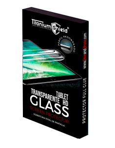 Láminas de Hidrogel HD Titanium Shield para Tablet resistente a los arañazos y ajuste perfecto en los bordes curvos.