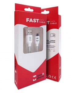 Cable USB Compatible Love Micro-USB