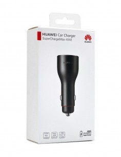 Cargador original de Huawei con Super carga rápida 45W para coche. 2 Puertos de carga + Cable.