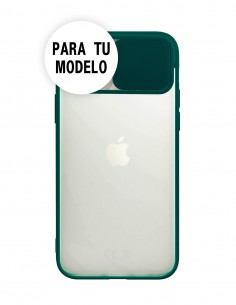 Funda con Protección de Cámara Verde