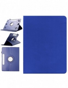 Funda de Tablet Giratoria Lisa Azul
