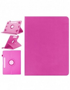 Funda de Tablet Giratoria Lisa Rosa