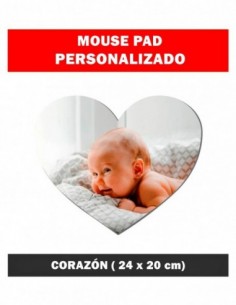 Mouse Pad Personalizado (Corazón)