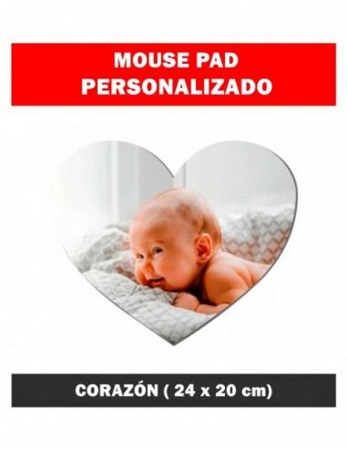 Mouse Pad Personalizado (Corazón)