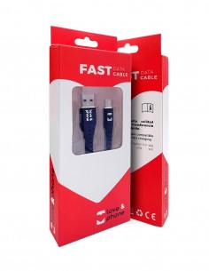 Cable USB Trenzado Compatible Love Micro USB