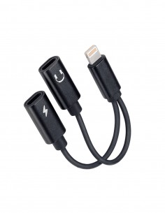 Adaptador Dual Jack 3,5 mm...