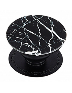 Pop Socket Color Mármol Negro