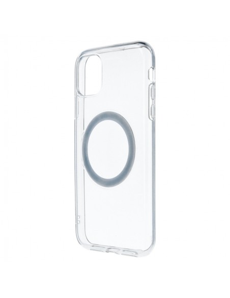Funda Clear Transparente compatible con Magsafe para iPhone 11