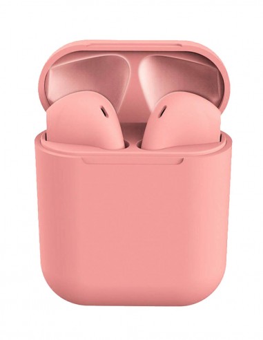 Auriculares Bluetooth Air Plus Color Macarons Rosa