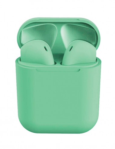 Auriculares Bluetooth Air Plus Color Macarons Verde