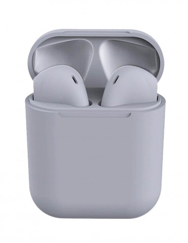 Auriculares Bluetooth Air Plus Color Macarons Gris