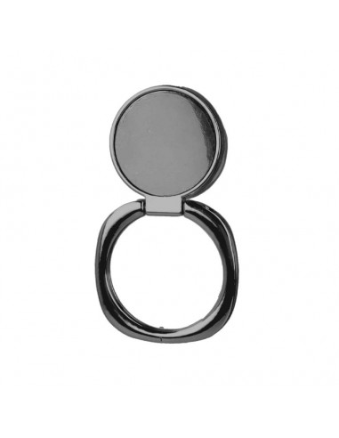 Soporte Ring Metalizado Negro
