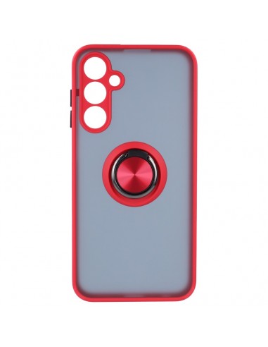 Funda Mate con Anillo Rojo Samsung...