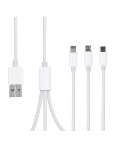 Cable de datos USB/A MICRO USB / TIPO...