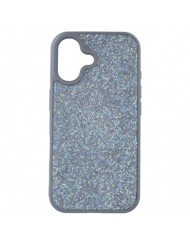 Funda Brillo Deluxe Gris para Iphone 16