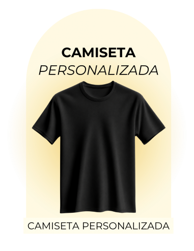 Camiseta Negra Personalizada