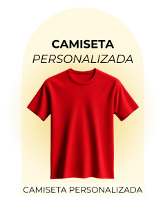 Camiseta Roja Personalizada