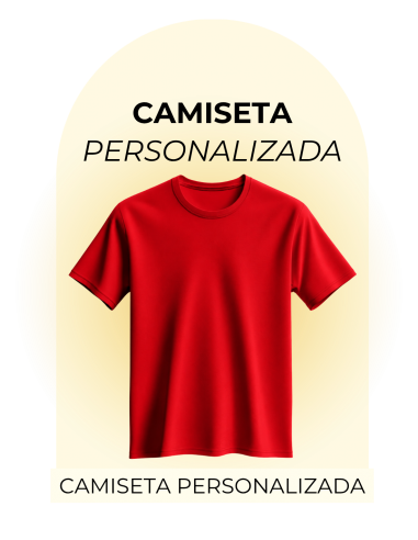 Camiseta Roja Personalizada