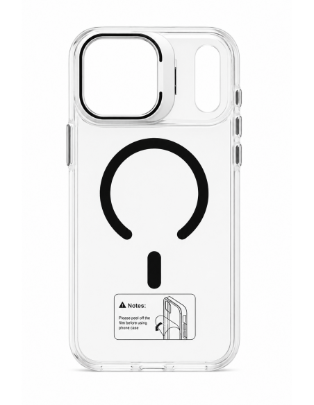 Funda con soporte cromado Magsafe
