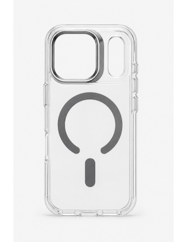 Funda con Soporte Cromado Magsafe para Iphone 17 PRO