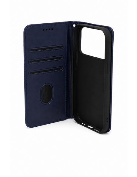 Funda tipo libro tarjetero con ventana para Iphone 17 PRO