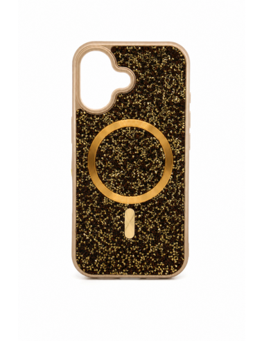 Funda con Brillo Deluxe Magsafe para Iphone 17