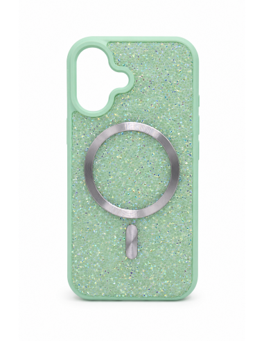 Fundo con brillo Deluxe Magsafe para Iphone 16