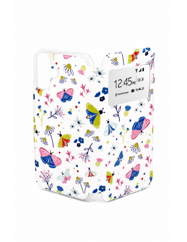 Funda con ventana decorada para Iphone 16 PLUS