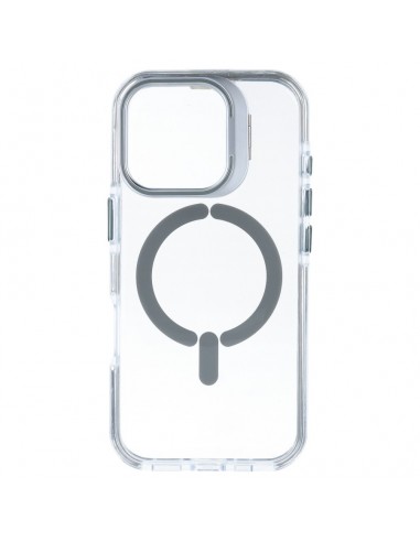 Funda con soporte Cromado Magsafe para Iphone 16 Pro