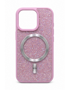 Funda con Brillo Deluxe Magsafe para Iphone 16 PRO
