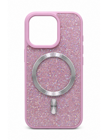 Funda con Brillo Deluxe Magsafe para Iphone 16 PRO