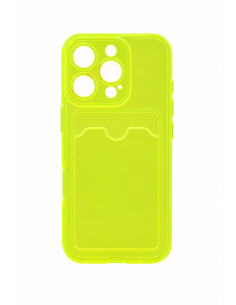 Funda de gel con tarjetero para Iphone 16 PRO