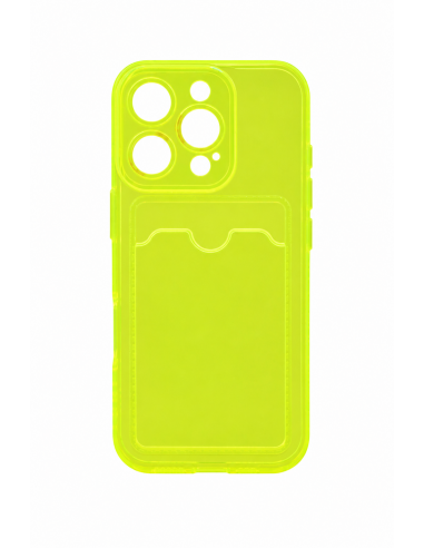 Funda de gel con tarjetero para Iphone 16 PRO