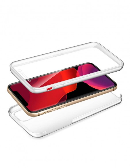 Funda Doble Completa Transparente para Apple iPhone 13 Mini