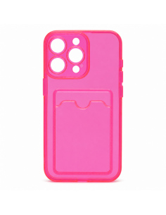 Funda de gel con tarjetero para iPhone 13 PRO MAX