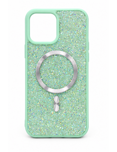 Funda con Brillo Deluxe Magsafe para iPhone 13 PRO MAX